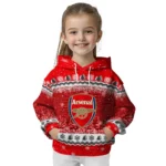 Arsenal Christmas Trees Red Hoodie Best Selling