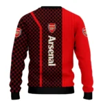 Arsenal Circles Mesh Red Black Sweater Best Selling