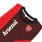 Arsenal Circles Mesh Red Black Sweater Best Selling