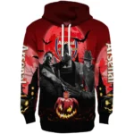 Arsenal Halloween Vibes Red Black Hoodie Best Selling