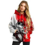 Arsenal Jack Skellington Red Hoodie Best Selling