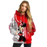 Arsenal Minnie Mouse Red Hoodie Best Selling