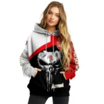 Arsenal Skull Punisher Black Hoodie Best Selling