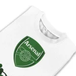 Arsenal St Patrick White Sweater Best Selling