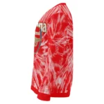 Arsenal Tie Dye Designs Red Sweater Best Selling