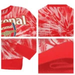 Arsenal Tie Dye Designs Red Sweater Best Selling