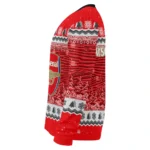 Arsenal Tree Pattern Red Sweater Best Selling