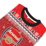 Arsenal Tree Pattern Red Sweater Best Selling