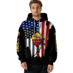 As Roma American Pride Black Hoodie Best Selling