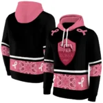 As Roma Awareness Ribbon Black Pink Hoodie Best Selling