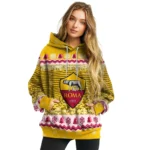 As Roma Christmas Trees Red Hoodie Best Selling