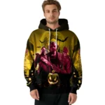 As Roma Halloween Vibes Red Black Hoodie Best Selling