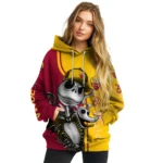 As Roma Jack Skellington Red Hoodie Best Selling