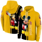 As Roma Mickey Mouse Red Black Hoodie Best Selling