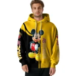 As Roma Mickey Mouse Red Black Hoodie Best Selling