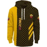 As Roma Monogram Pattern Red Hoodie Best Selling