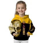 As Roma Sugar Skull Red Black Hoodie Best Selling