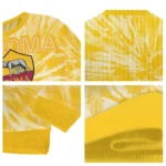 As Roma Tie Dye Designs Red Sweater Best Selling