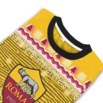 As Roma Tree Pattern Red Sweater Best Selling