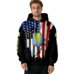 Aston Villa American Pride Black Hoodie Best Selling