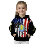 Aston Villa American Pride Black Hoodie Best Selling