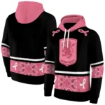 Aston Villa Awareness Ribbon Black Pink Hoodie Best Selling