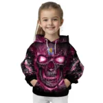 Aston Villa Demonic Skull Claret Black Hoodie Best Selling