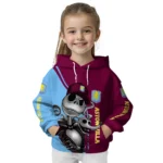 Aston Villa Jack Skellington Claret Hoodie Best Selling