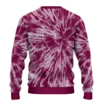Aston Villa Tie Dye Designs Claret Sweater Best Selling