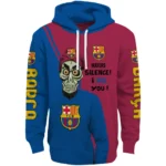 Barcelona Achmed Skull Blue Hoodie Best Selling