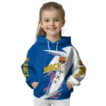 Barcelona Dynamic Slash Blue White Hoodie Best Selling