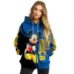 Barcelona Mickey Mouse Blue Black Hoodie Best Selling