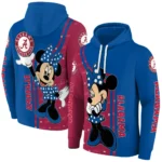 Barcelona Minnie Mouse Blue Hoodie Best Selling
