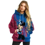 Barcelona Minnie Mouse Blue Hoodie Best Selling