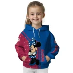Barcelona Minnie Mouse Blue Hoodie Best Selling