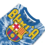 Barcelona Tie Dye Designs Blue Sweater Best Selling