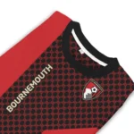 Bournemouth Circles Mesh Red Black Sweater Best Selling