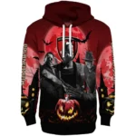 Bournemouth Halloween Vibes Red Black Hoodie Best Selling
