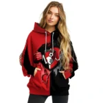 Bournemouth Heartbeat Graphic Red Hoodie Best Selling