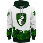 Bournemouth Lucky Motif White Green Hoodie Best Selling