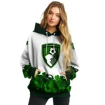 Bournemouth Lucky Motif White Green Hoodie Best Selling