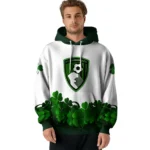 Bournemouth Lucky Motif White Green Hoodie Best Selling