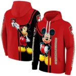 Bournemouth Mickey Mouse Red Black Hoodie Best Selling