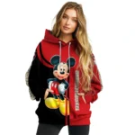 Bournemouth Mickey Mouse Red Black Hoodie Best Selling