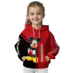 Bournemouth Mickey Mouse Red Black Hoodie Best Selling