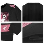 Bournemouth Pink Ribbon Black Pink Sweater Best Selling