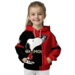 Bournemouth Playful Snoopy Red Hoodie Best Selling