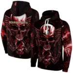 Bournemouth Skull Artwork Red Black Hoodie Best Selling