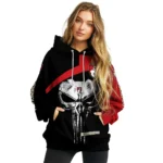 Bournemouth Skull Punisher Black Hoodie Best Selling