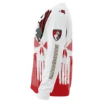 Bournemouth Skull Split Red White Sweater Best Selling